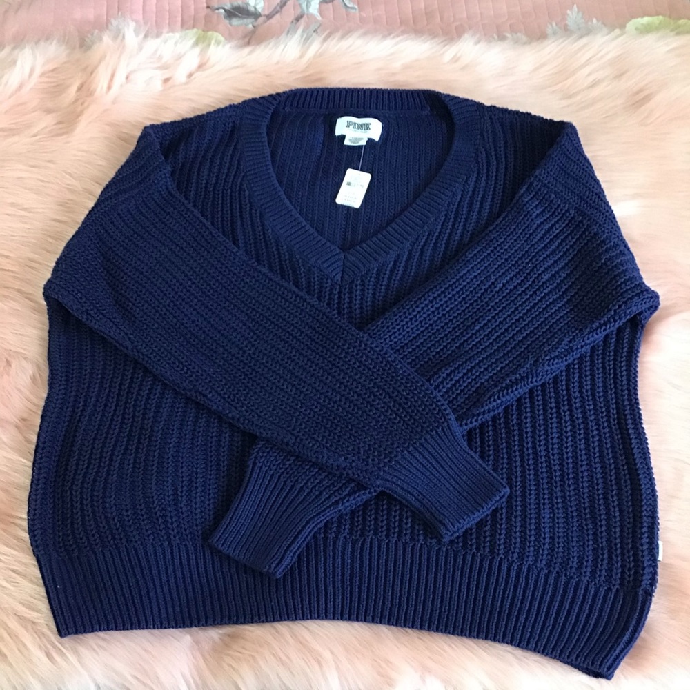 Pink Victoria Secret oversize sweater